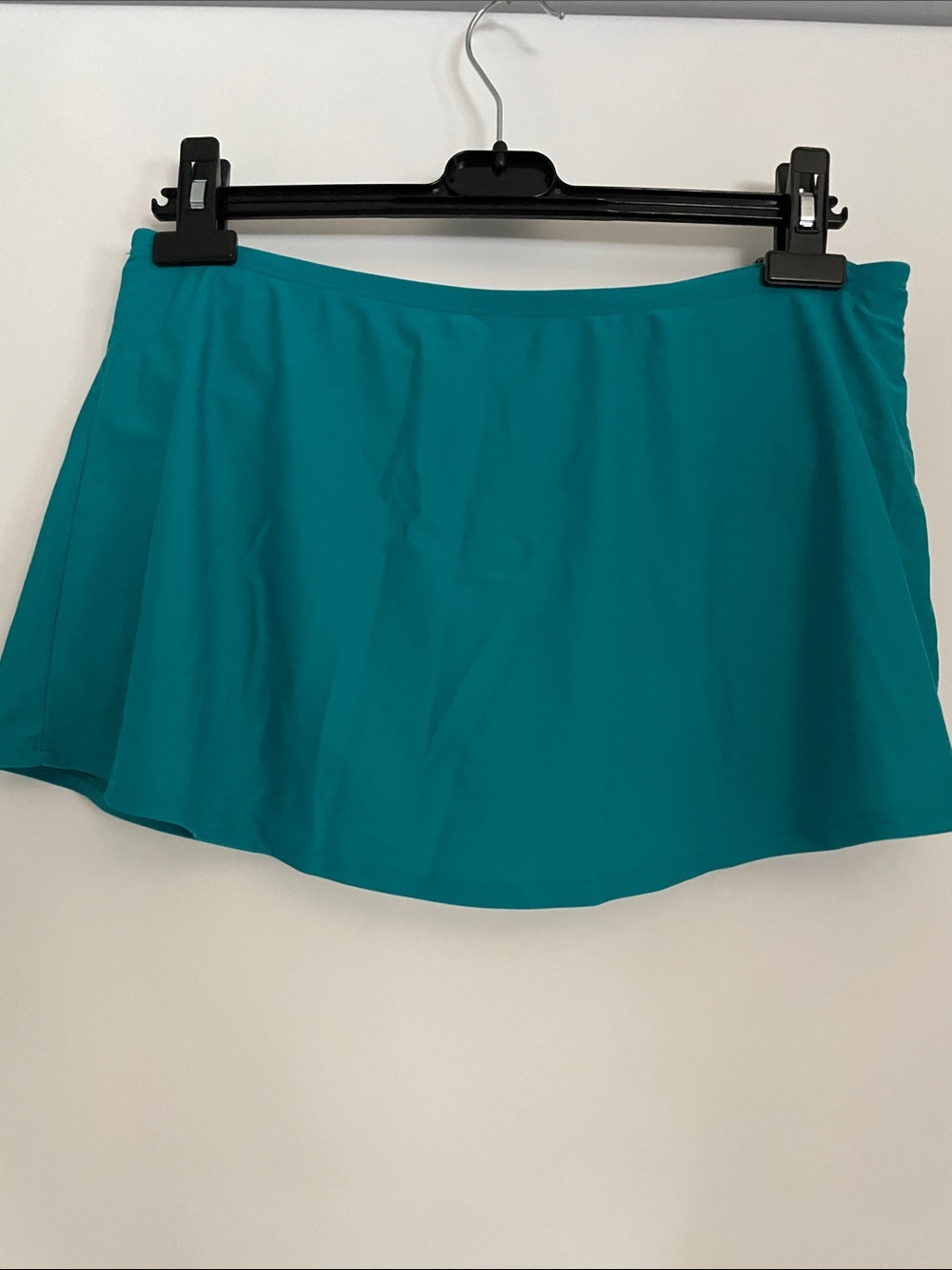 Silhouette Solution Teal Swim Skirt Cover-Up NWOT 10